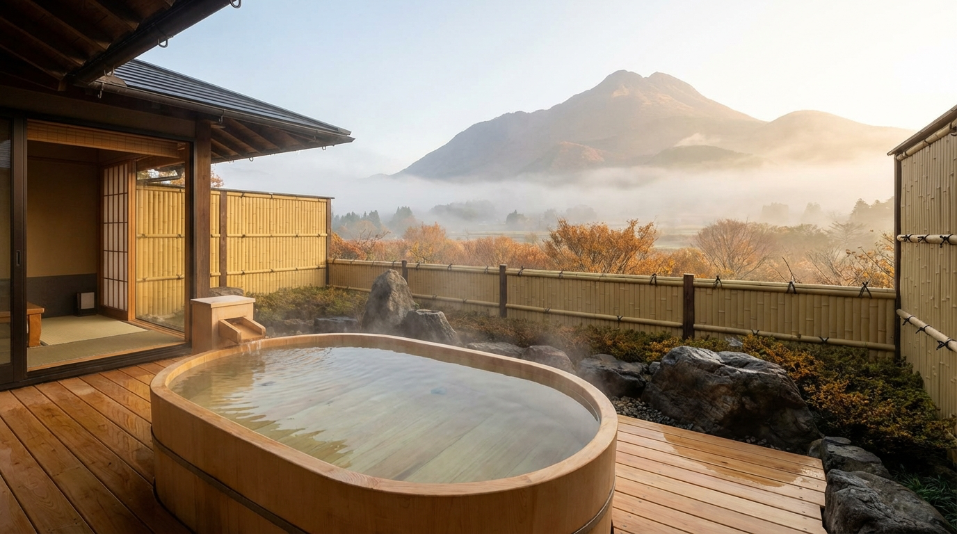 【2026年最新】湯布院の露天風呂付き客室おすすめ12選