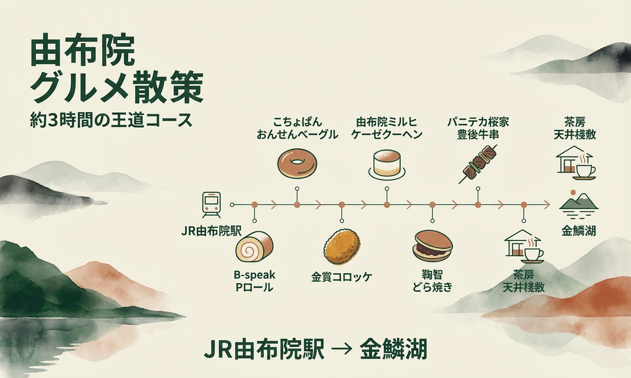 湯の坪街道 よくばりモデルコースの画像